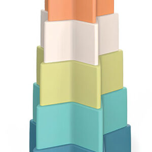 Torre Empilhar Estrelinhas 6 Pcs Bio Plástico Giros - GIROS