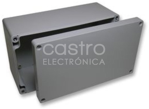 Caixa de Montagem Cinza Escuro em ABS (115 x 65 x 40mm) - VELLEMAN