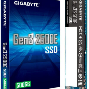 SSD M.2 2280 Gen3 2500E 500GB 3D NAND NVMe - GIGABYTE