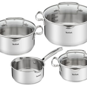 Trem de Cozinha Duetto+ em Aço Inoxidável (4 Peças) - TEFAL