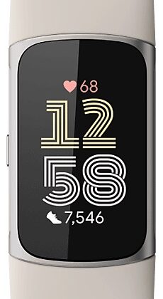 Smartband Charge 6 (Porcelain/Prateado) - FITBIT