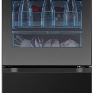 Frigorífico Combinado Instaview Total No Frost GBG5160CEV 349L (Preto) - LG