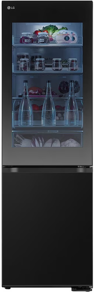 Frigorífico Combinado Instaview Total No Frost GBG5160CEV 349L (Preto) - LG