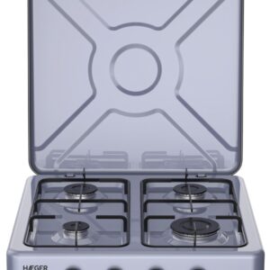 Fogareiro a Gás Quad Cook GC-04E.023A 4 Zonas 6200W (Cinzento) - HAEGER