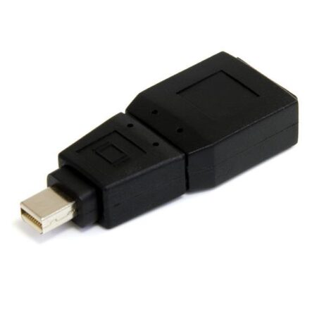 Adaptador Mini DisplayPort Macho - DisplayPort Fêmea GCMDP2DPMF Preto - STARTECH