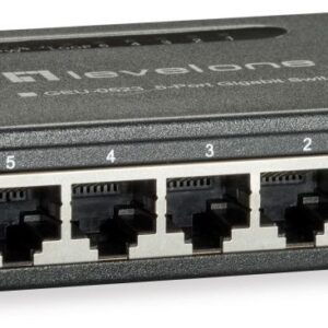 Switch 5 Portas 10/100/1000Mbps GEU-0523 - LEVEL ONE