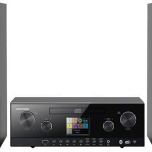 Micro Aparelhagem DAB+ CMS 5000 BT (Preto) - GRUNDIG
