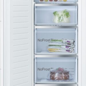 Arca Congeladora Vertical Serie 4 Encastre GIN81VEE0 212L No Frost (Branco) - BOSCH