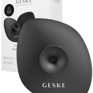 Escova de Limpeza Facial 4-EM-1 c/ Pega (Cinzento) - GESKE