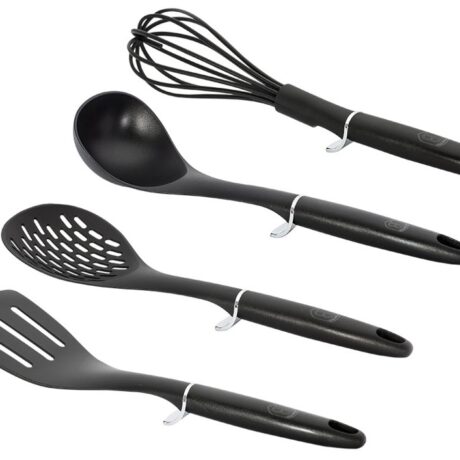 Utensílios de Cozinha 4 Peças (Black Royal Collection) - BERLINGER HAUS
