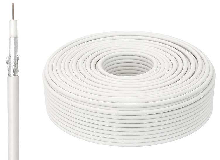 Bobine Cabo Coaxial RG6 (100 mts)