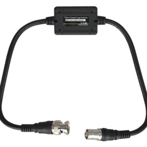 Isolador Terra CCTV BNC Macho - BNC Femea (Elimina Interferencias)