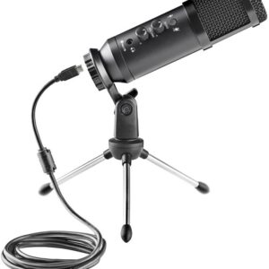 Microfone USB GMICX-110 c/ Trip? (Preto) - NGS