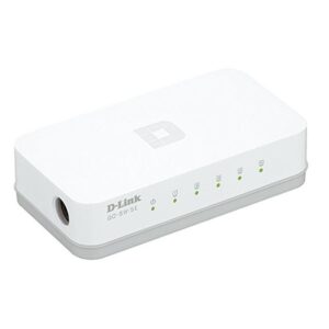 Switch de Rede N?o-Gerido Fast Ethernet 100 Mbit/s Branco (5 Portas) - D-LINK
