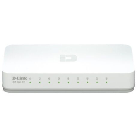 Switch de Rede Não-Gerido Fast Ethernet 100 Mbit/s Branco (8 Portas) - D-LINK