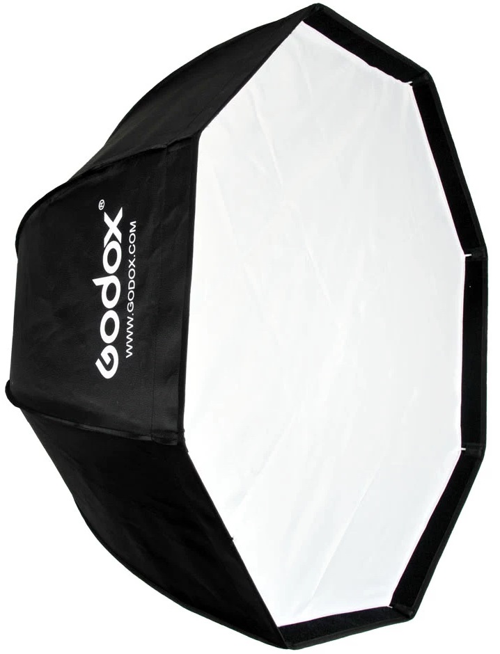 Softbox Octogonal Guarda-Chuva Bowens 120cm + Grelha - GODOX