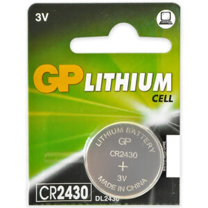 Pilha Lithium 3V CR2430 - GP