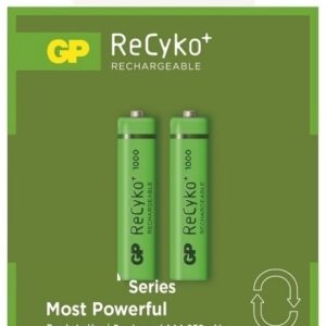 Blister 2 Pilhas Recarregáveis 1,2V 950mAh ReCyko+ Ni-Mh - AAA - GP