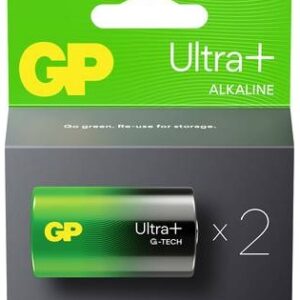 Blister 2 Pilhas Alcalinas LR20 / D (ULTRA PLUS+) - GP