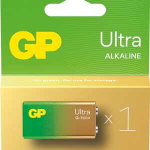 Pilha Alcalina 6LR61 9V (ULTRA) - GP