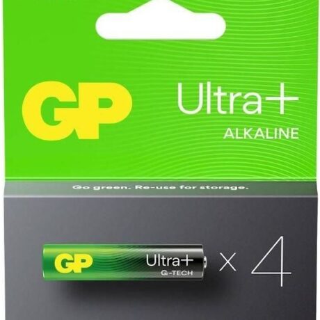 Blister 4 Pilhas Alcalinas LR03 AAA (ULTRA PLUS+) - GP