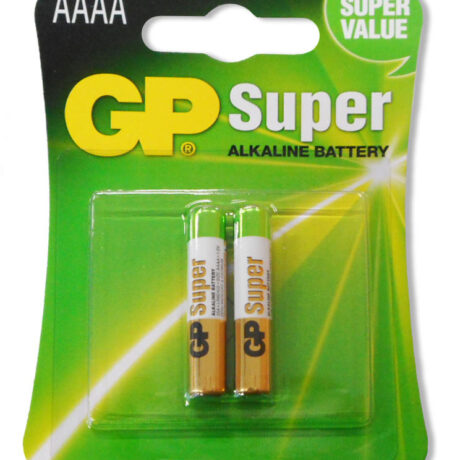 Blister 2 Pilhas Alcalinas LR61 AAAA - GP