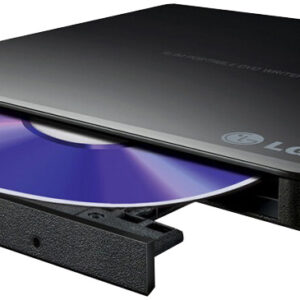 Drive Ótico Externo DVD-RW Ultra Slim (Preto) - LG
