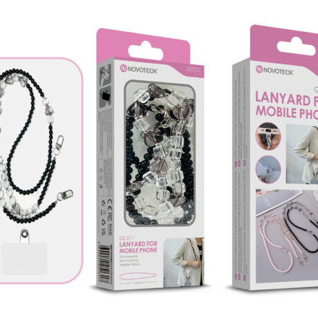 Cordão Fashion Universal para Telemóvel GS-011 NEGRO