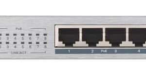 Switch GS1008HP 10/100/1000MB PoE (8 Portas) - ZYXEL
