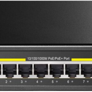Switch de Rede 10 Portas Gigabit UnManaged PoE+ - CUDY