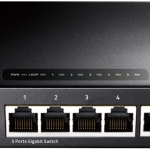 Switch de Rede 5 Portas Gigabit UnManaged - CUDY