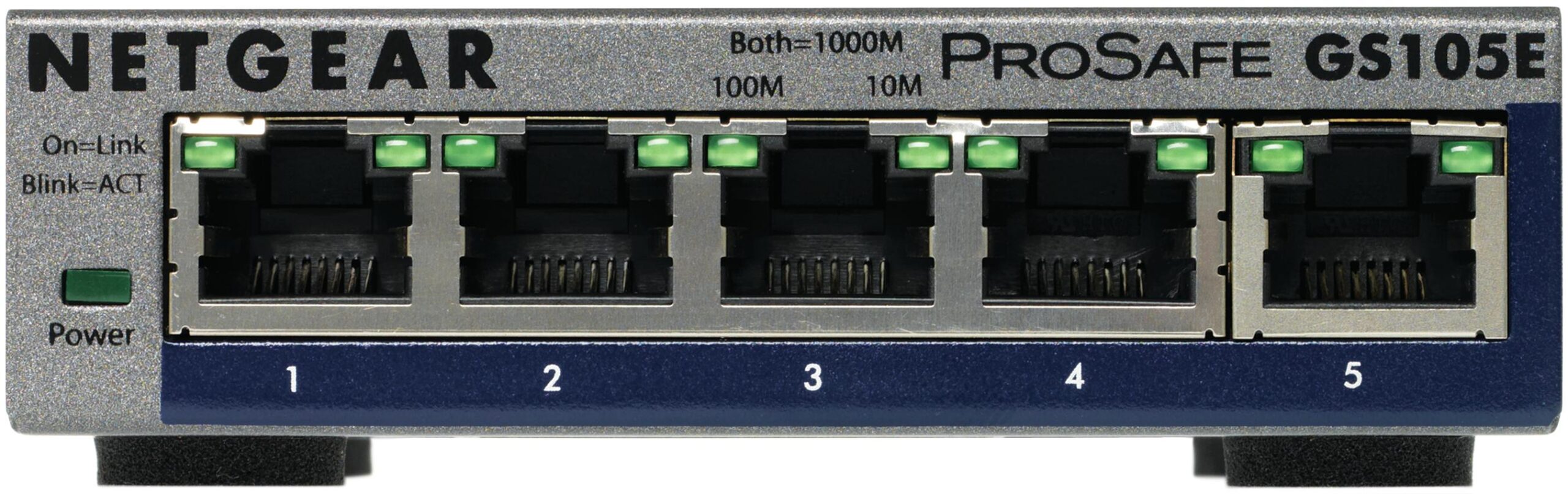 Switch Unmanaged Network L2/L3 Gigabit Ethernet (10/100/1000) - Netgear GS105E-200PES