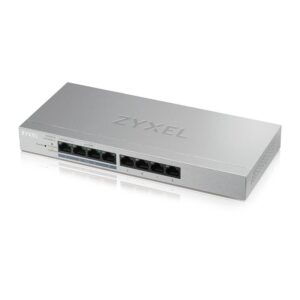 Switch GS1200-8HP v2 Gerido 1000 Mbit/s (Poe) Cinzento - ZYXEL