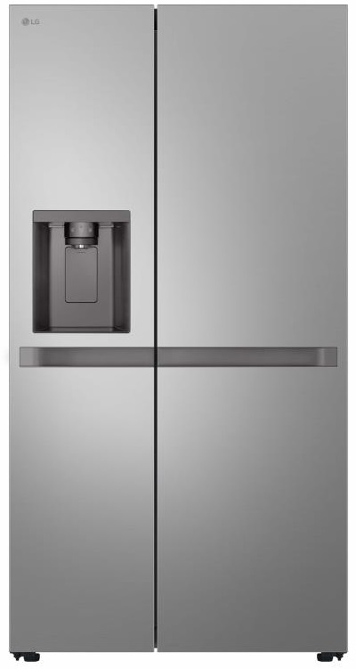Frigorífico Americano Side By Side Serie 400 GSLC40PYPE 638L No Frost (Prateado) - LG