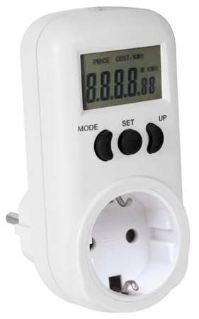 Medidor Digital de Custos de Energia (3600W) - PEREL