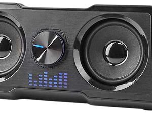 Colunas Gaming 2.2 USB 48W c/ Subwoofer (Preto) - NEDIS