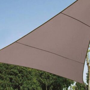 Toldo Vela de Sombra Triangular (3,6 x 3,6 x 3,6 mts) Cinza - PEREL