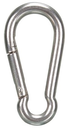 Gancho de Pressão em Aço Inoxidável (Ø8 x 80mm) - VELLEMAN