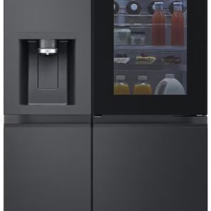 Frigorífico Americano InstaView Side By Side GSXE90EVDD 628L (Preto) - LG