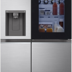 Frigorífico Americano InstaView Side By Side GSXV80PZLE 635L (Inox) - LG
