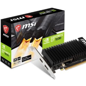 Placa Gr?fica VGA GT 1030 2GHD4 LP OC 2GB DDR4 1xHDMI/1xDP - MSI