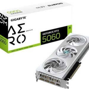 Placa Gráfica NVIDIA GeForce RTX 5060 Blackwell Aero OC 8G GDDR7 DLSS4 - GIGABYTE