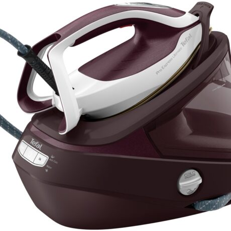 Ferro de Engomar c/ Caldeira Pro Express Ultimate II GV9721 1,2L 3000W (Vermelho/Branco) - TEFAL