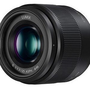 Objetiva Grande Angular UHR Fixa 25mm F1.7 (Preto) - PANASONIC