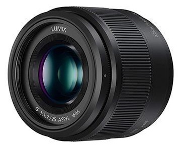 Objetiva Grande Angular UHR Fixa 25mm F1.7 (Preto) - PANASONIC
