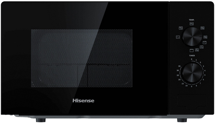 Microondas 20L 700W c/ Grill H20MOBP1G (Preto) - HISENSE
