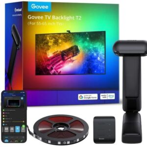 Envisual TV Backlight T2 Fita LED Smart RGB p/ Tvs c/ C?mara - GOVEE