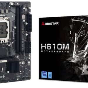 Motherboard Micro ATX Intel H610 LGA 1700 - BIOSTAR