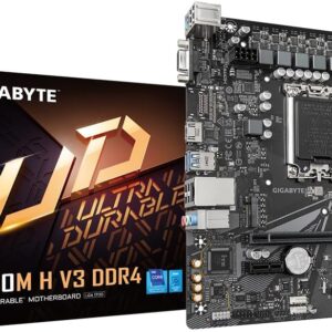 Motherboard Micro ATX H610M H V3 DDR4 Intel H610 Express LGA 1700 - GIGABYTE