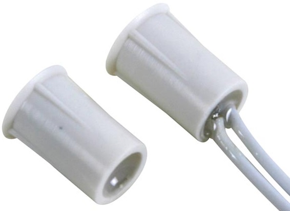 Interruptor Magnético 0,5A 100V DC (Normalmente Fechado) c/ Cabo 25cm - VELLEMAN